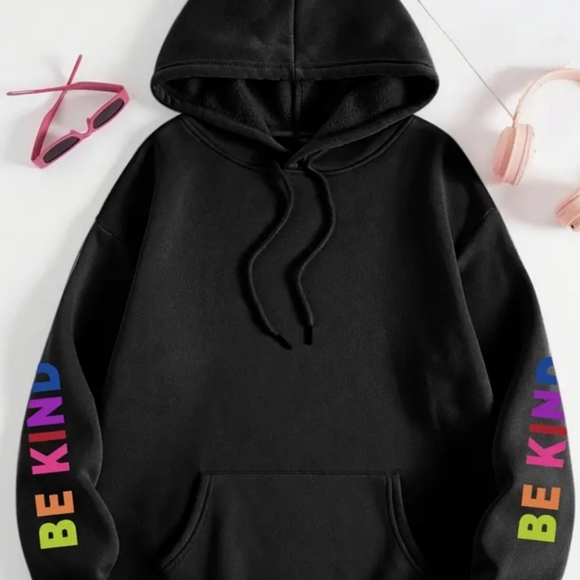 Comfy Be Kind Pullover Hoodie - Picture 2 of 2
